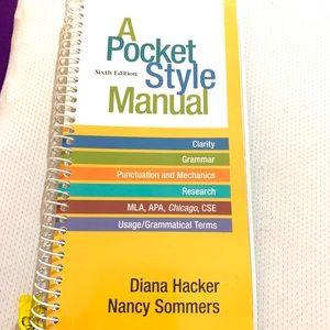A pocket style manual by Diana hacker & Nancy S.